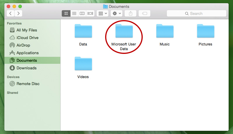 microsoft excel 2010 for mac restore file